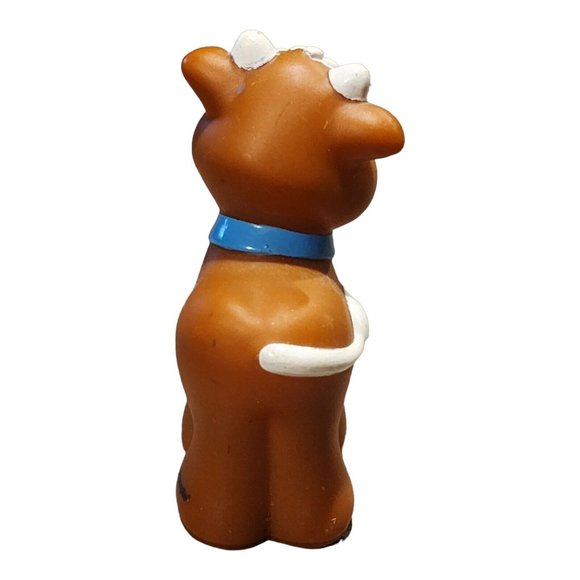 Fisher Price Little People Brown Cow Calf Bell Farm Barn Stable Nativity 2008 - Picture 4 of 10